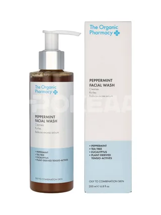 The Organic Pharmacy Peppermint Facial Wash 200ml 1