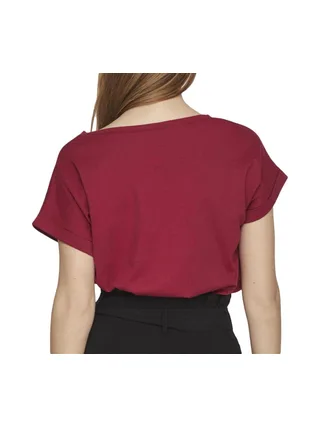 T-shirt Rouge Femme Vila Dreamers 2