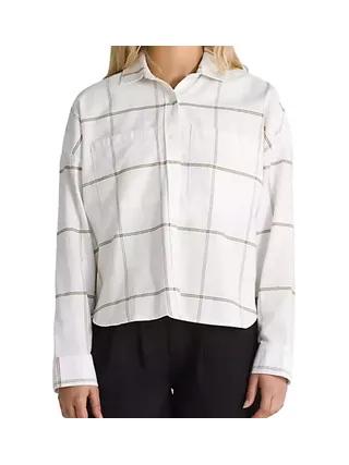 Chemise Blanches Femme Vans Antica Boxy 1