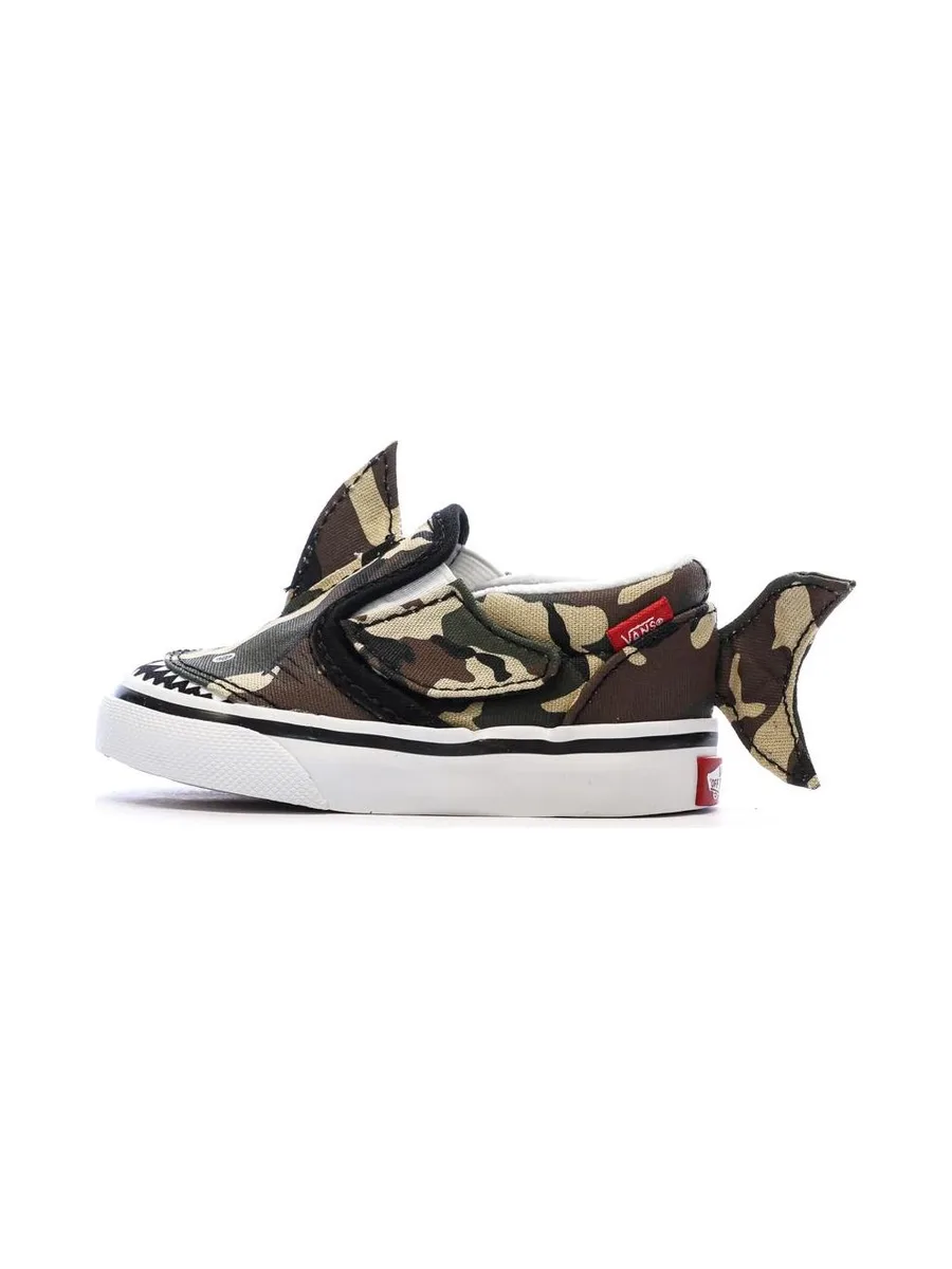 Baskets Kaki Garçon Vans Shark 2