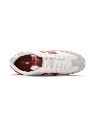 Baskets Blanches/Bordeaux Homme Teddy Smith 120098 4