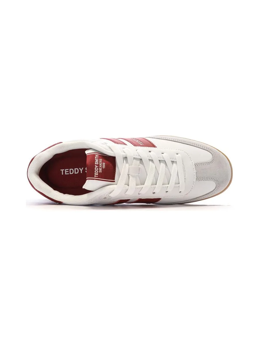 Baskets Blanches/Bordeaux Homme Teddy Smith 120098 5