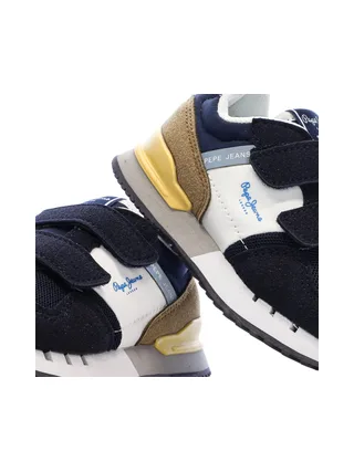 Baskets Marines Fille Pepe jeans London Band 7