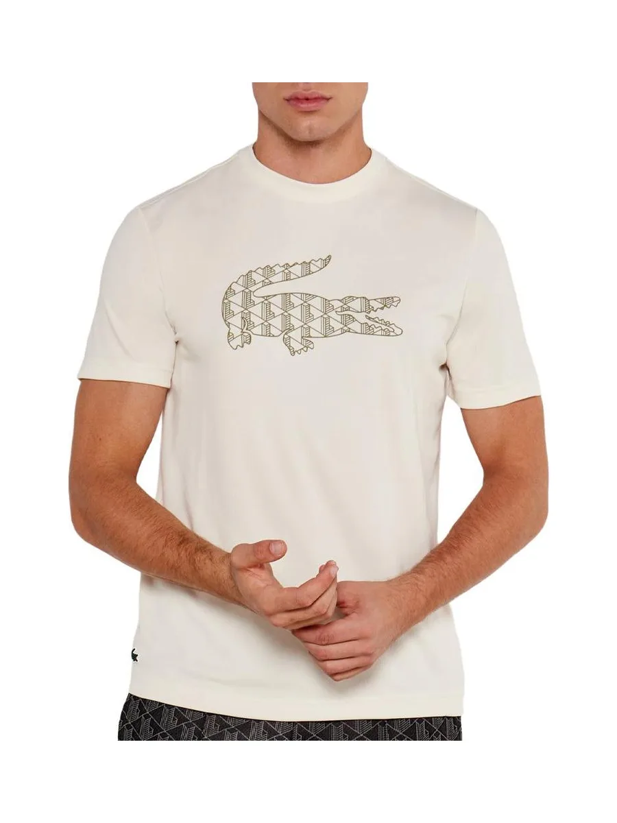 T-shirt Beige Homme Lacoste TH2623 2