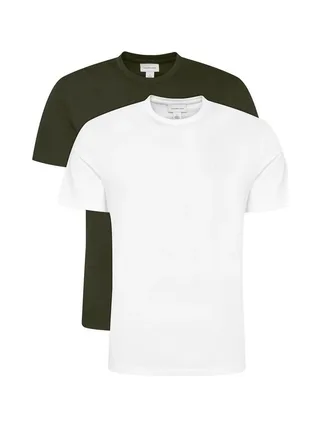 Lot de 2 t-shirts Blanc/Noir Homme Calvin Klein Jeans Ss Classic 1