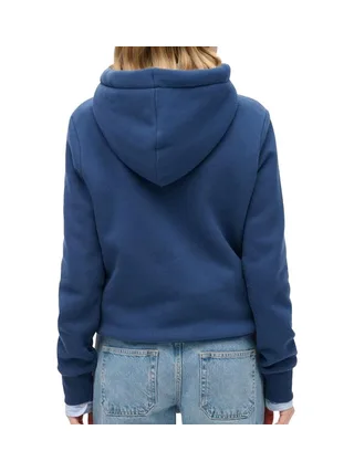 Sweat Bleu Femme Superdry Luxe 2