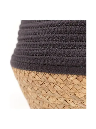 Panier Gris foncé/Paille Atmosphera Céladon 2