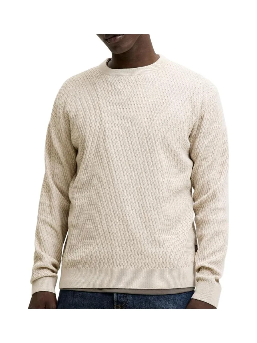 Pull Beige Homme Jack & Jones Reagan 2
