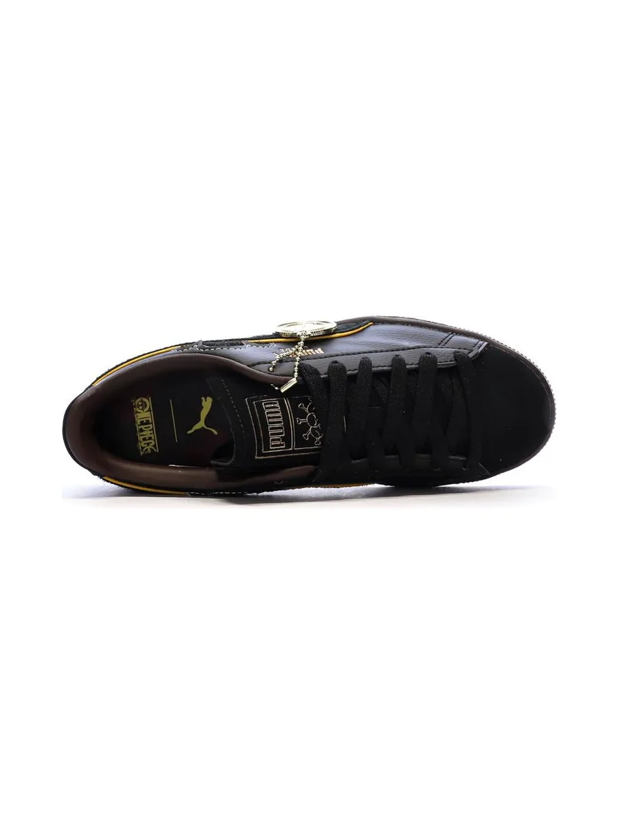 Baskets Noir/Marron Mixte Puma Suede 4 One Piece 5