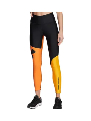 Legging de sport Noir/Orange Homme Under Armour Ankle 1