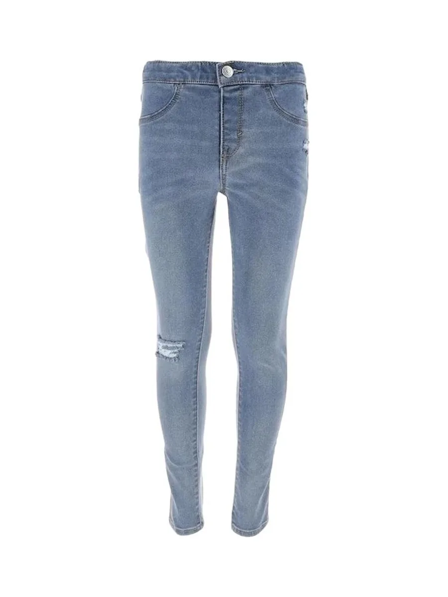 Jean Slim Bleu Fille Levi's 4EA559 1