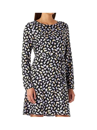 Robe Noir à motif Femme Vila Vivish 1