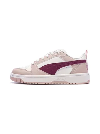 Baskets Rose/Blanc Garçon Rebound Low 1