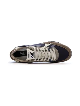 Baskets Marron/Beige Homme Pepe jeans Brit Prints 4