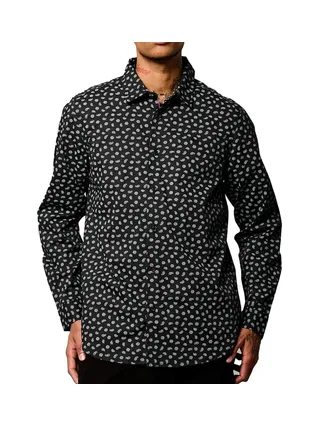 Chemise Noire Homme Kaporal BAYUN 1