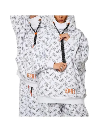 Sweat Blanc/Noir Mixte Kaporal Volt 1