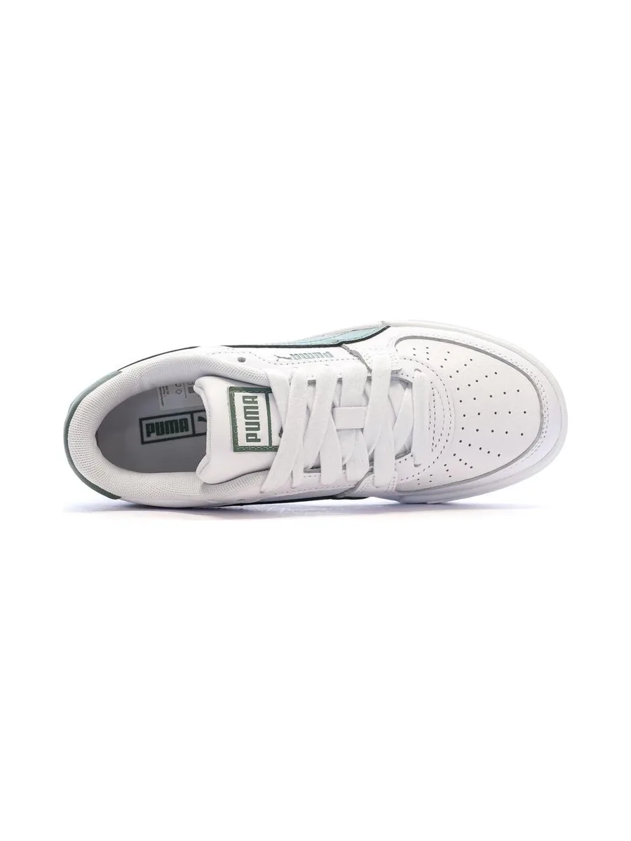 Baskets Blanc/Vert Femme Puma Ca Pro Classic 5