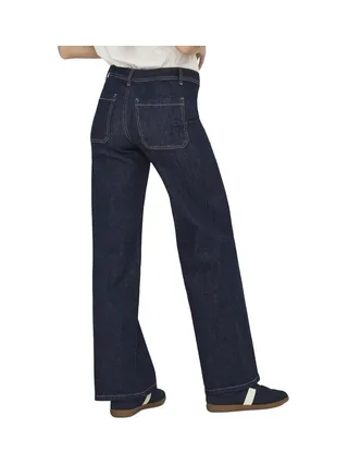 Jean Droit Bleu Foncé Femme JDY Vanessa 2