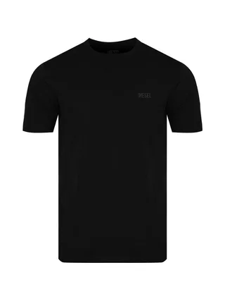 T-shirt Noir Homme Diesel Just A18997 1