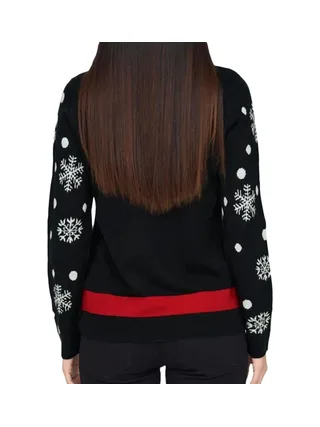 Pull de Noël Noir Femme JDY Lucia 2