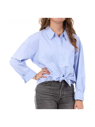 Chemise Bleu à Rayures Femme Vero Moda Diana 1