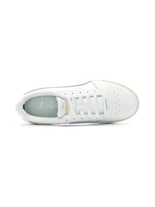 Baskets Beige/Blanc Femme Puma Carina 4