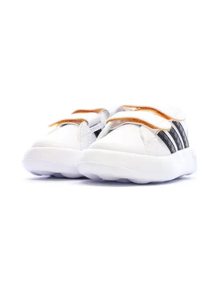 Baskets Blanches Enfant Adidas Coco Grand Court 6