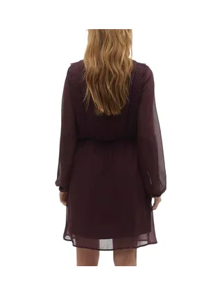 Robe Bordeaux Femme Vero Moda Juna 2