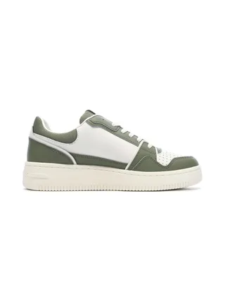 Baskets Blanc/Vert Homme Tommy Hilfiger Cupsole 2