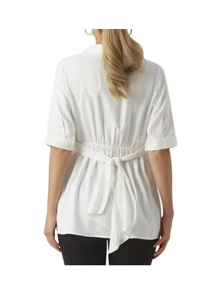Blouse Blanche Femme Mamalicious Leline 2