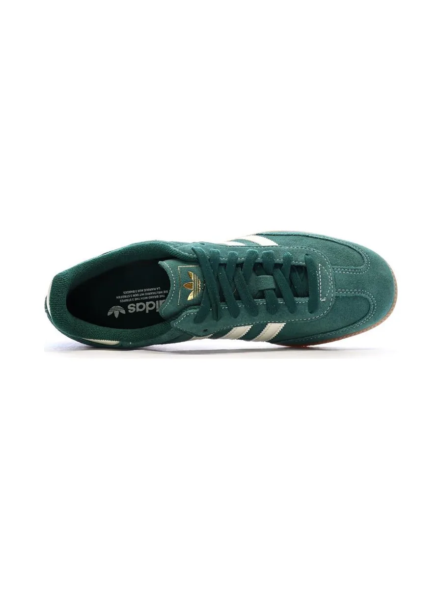 Baskets Vertes/Blanches Homme Adidas Samba 5