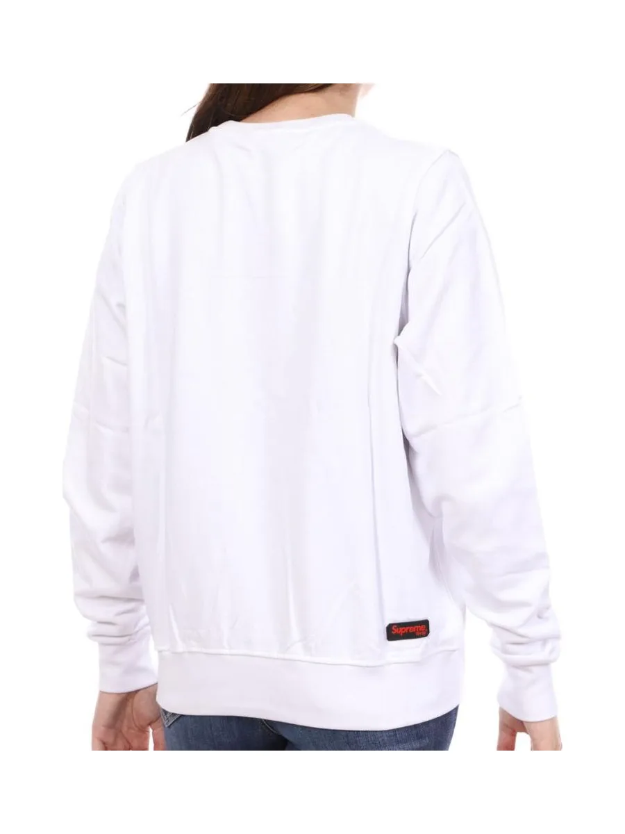Sweat Blanc/Vert Femme Supreme Grip Rosalba 3