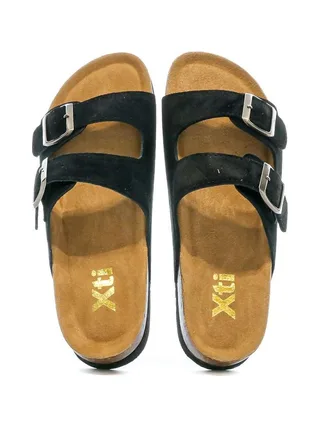 Sandales Noir Femme Xti Cuir 142552 3