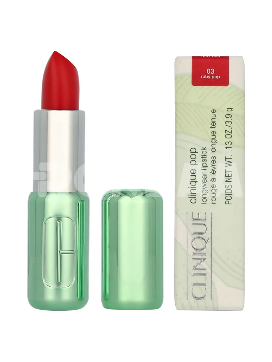 Clinique Pop Longwear Matte Lipstick 3.9g - #03 Ruby Pop 1