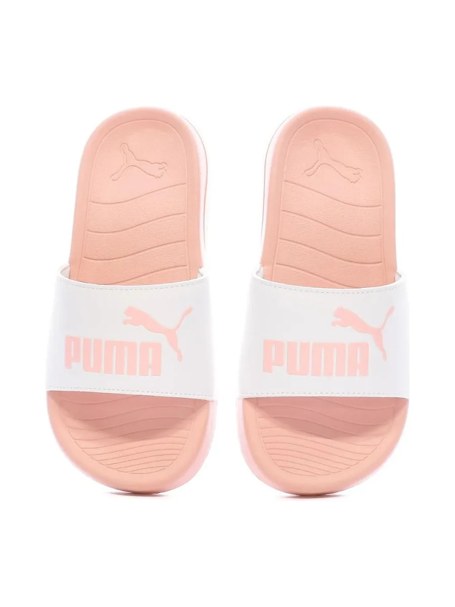 Claquettes Rose Foncé/Blanc Femme Puma Popcat 20 4