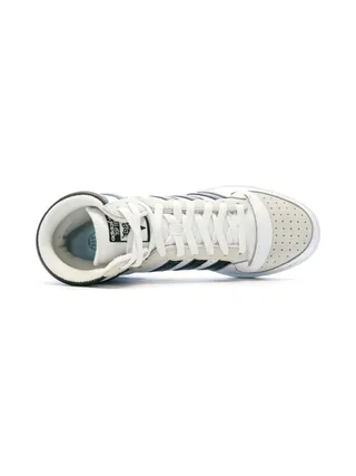 Baskets Blanche/Gris Homme Adidas Top Ten 4