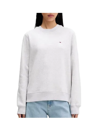 Sweat Gris Femme Tommy Hilfiger Flag Crew1 1