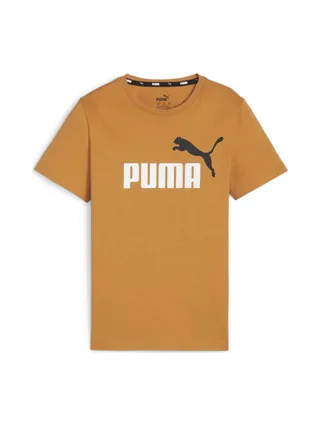 T-Shirt Orange Garçon Puma Essentials Logo 66 1
