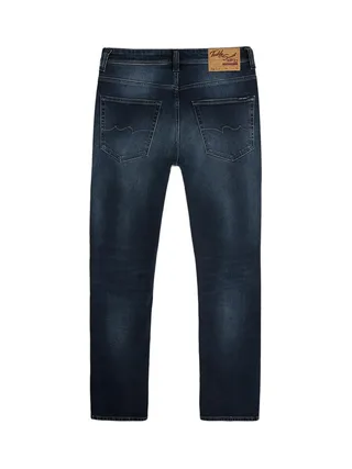 Jean Droit Bleu Délavé Homme Teddy Smith 10117266DL34 2