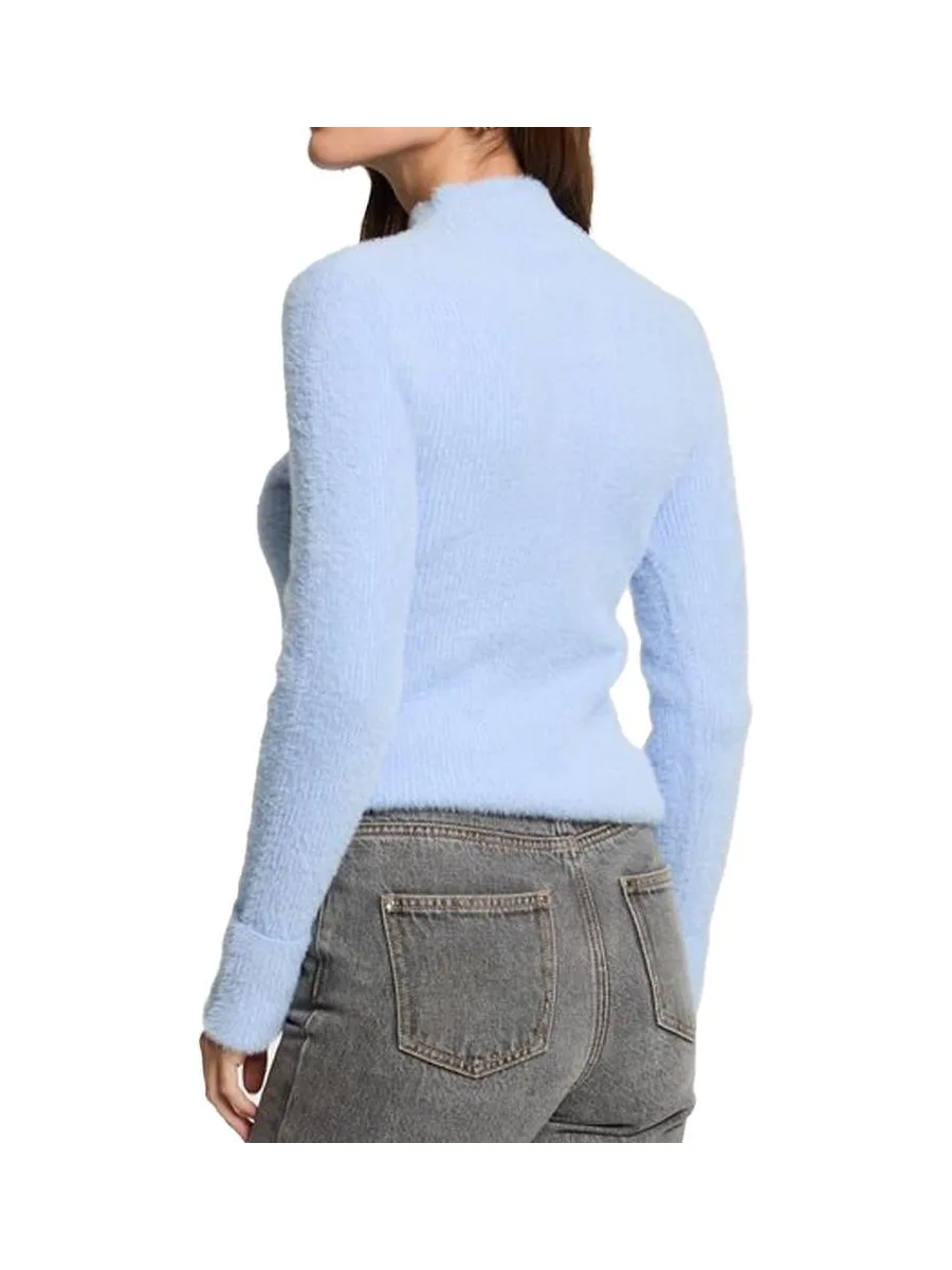 Pull Bleu Clair Femme Morgan Morik 3