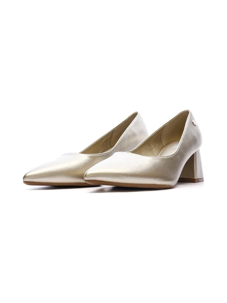 Escarpins Dorées Femme Refresh 175078 7