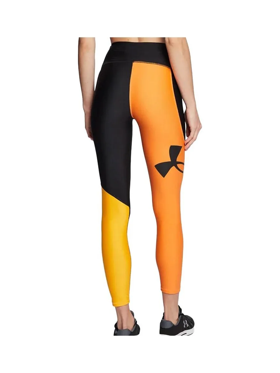 Legging de sport Noir/Orange Homme Under Armour Ankle 3