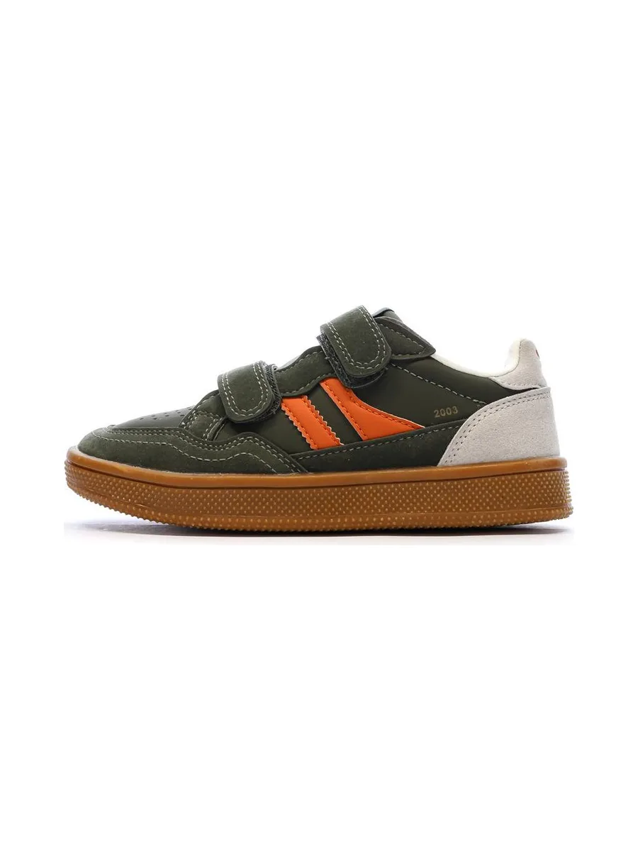 Baskets Kaki/Orange Garçon Xti 151408 2