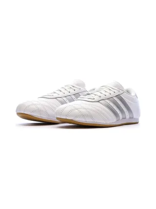 Baskets Blanc/Gris Femme Adidas Taekwondo 6