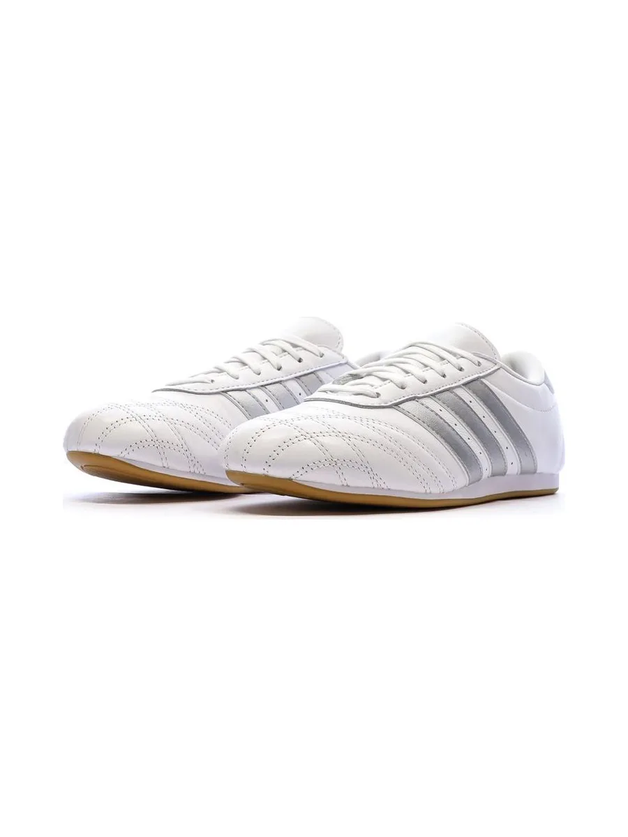 Baskets Blanc/Gris Femme Adidas Taekwondo 7