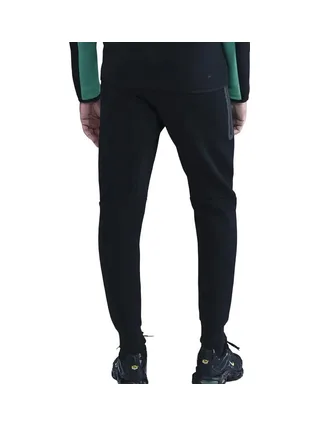 Jogging Noir/Vert Homme Nike M Nk Tch Flc 2