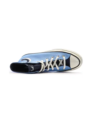 Baskets Bleues Mixte Converse Chuck 70 Letterman 4