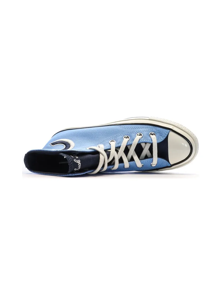 Baskets Bleues Mixte Converse Chuck 70 Letterman 4