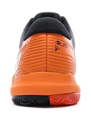 Baskets Noires/Oranges Homme Wilson Rush Pro 3