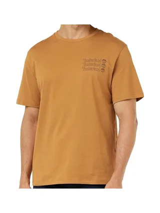 T-Shirt Jaune Homme Timberland TB0A65KKP471 1